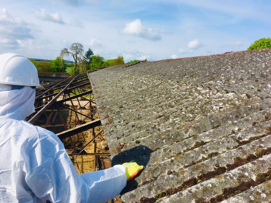 Asbestos roof removal horsham