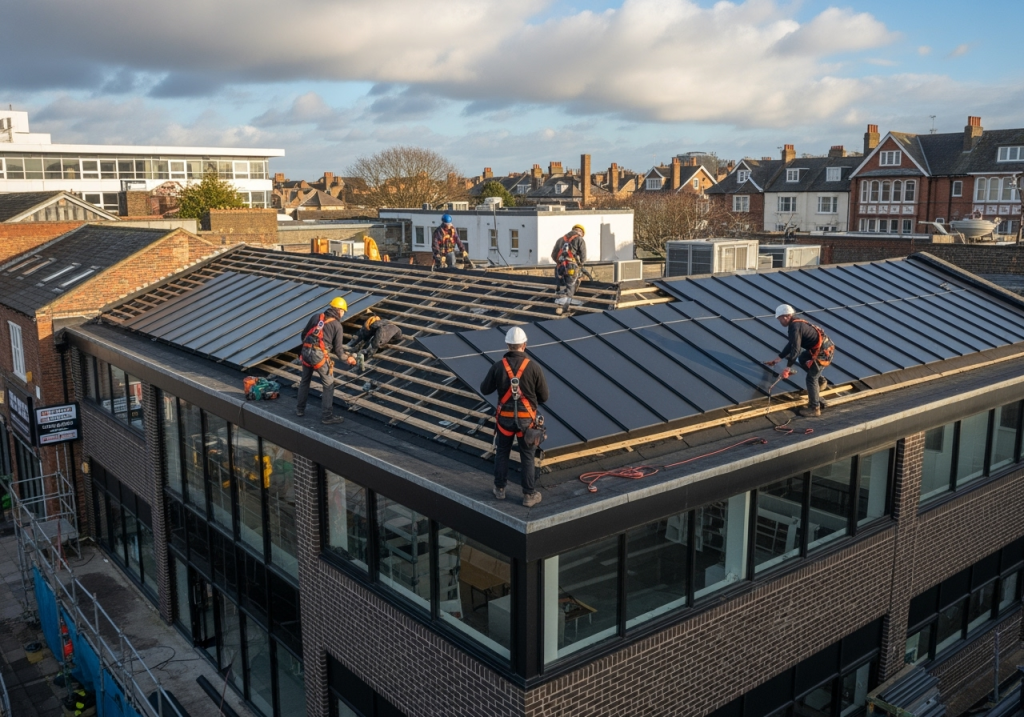 metal roofers brighton