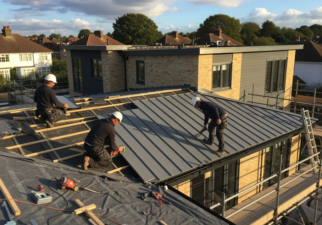 metal roofers gravesend