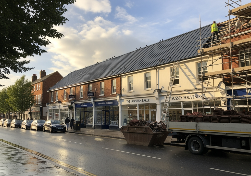 metal roofers horsham