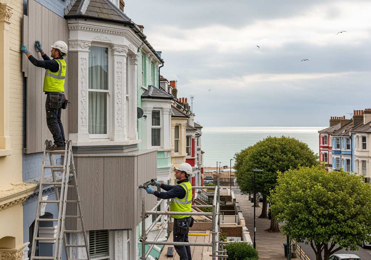 cladding contractors brighton