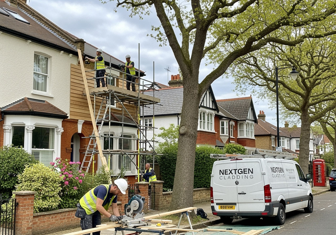 cladding contractors bromley