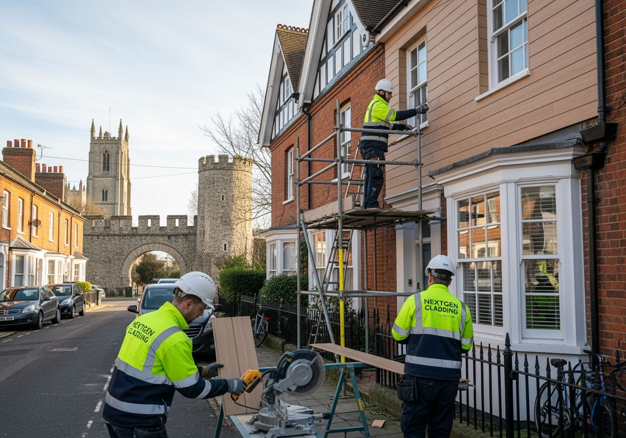 cladding contractors colchester