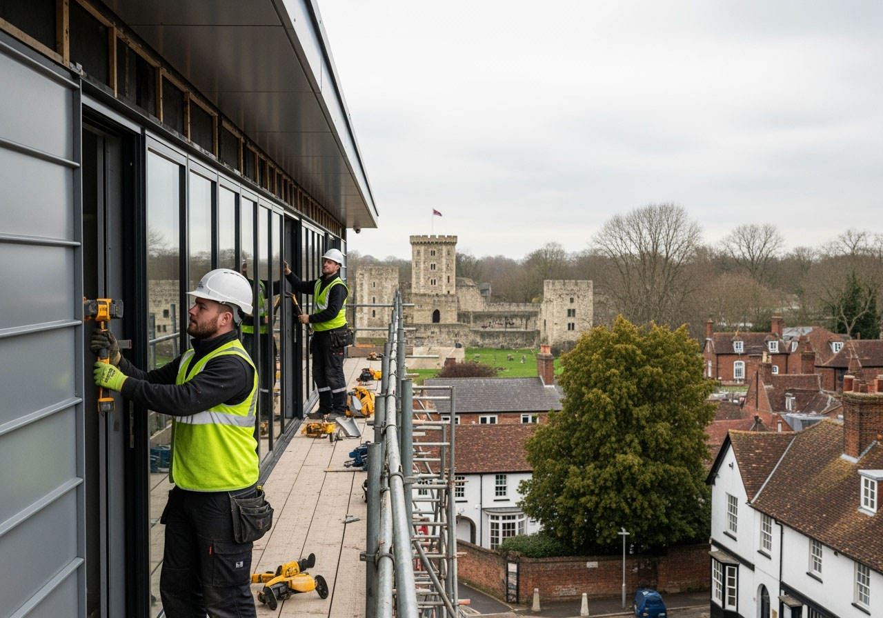 commercial cladding contractors colchester