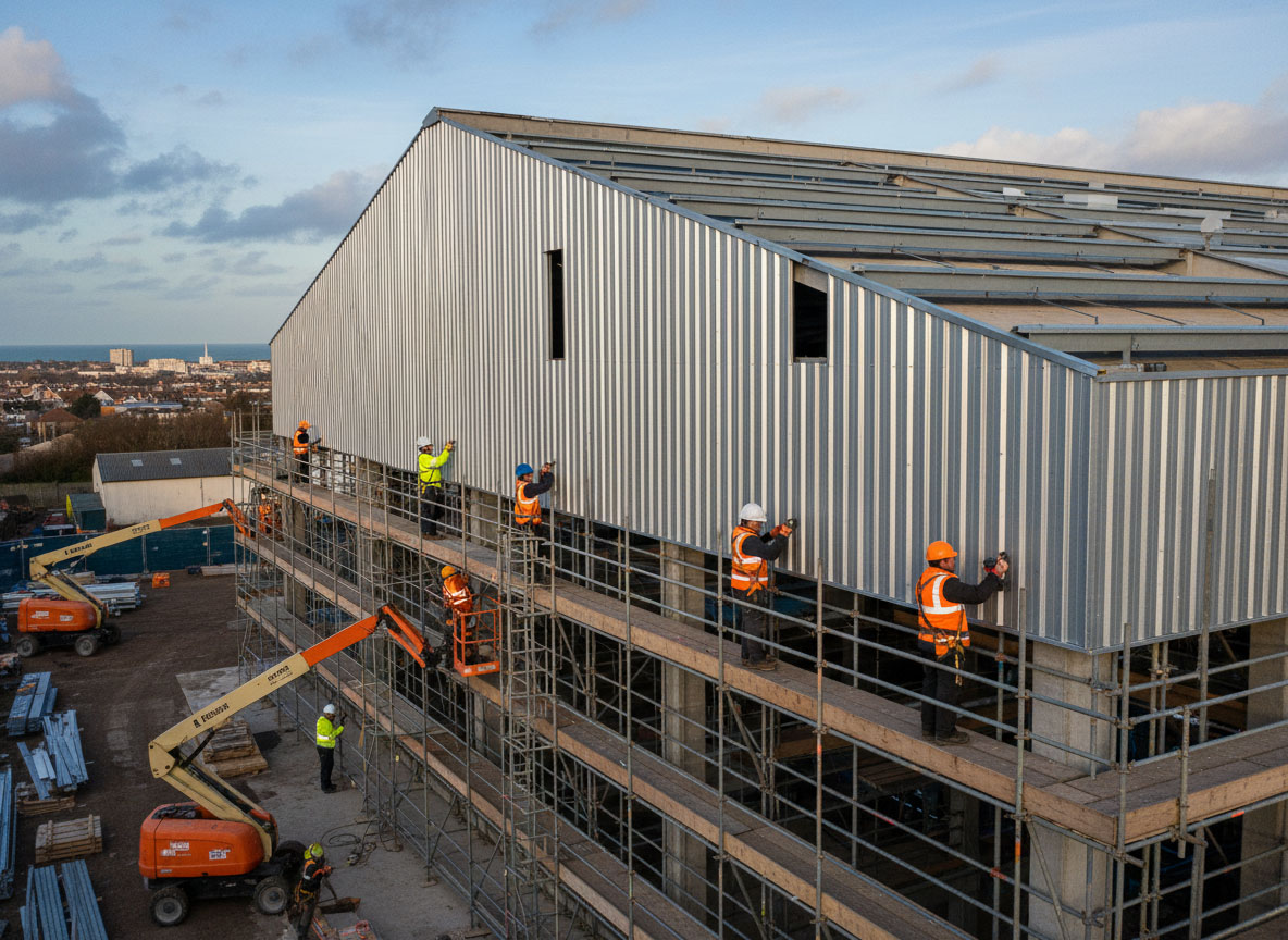 Industrial Cladding Contractor Brighton