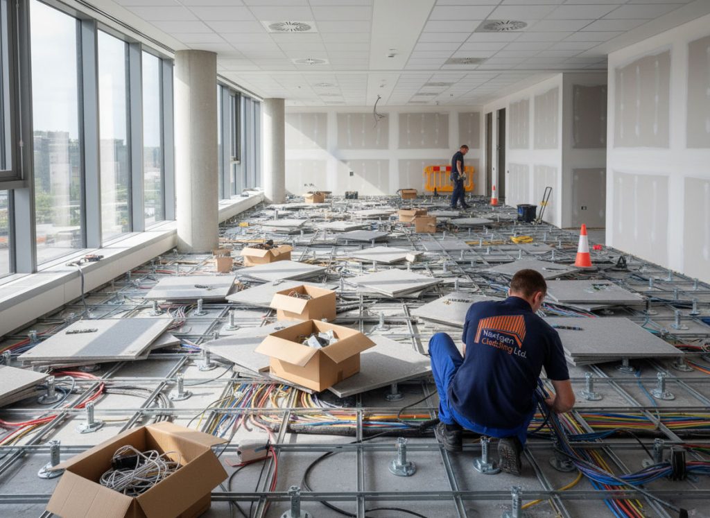 raised access flooring