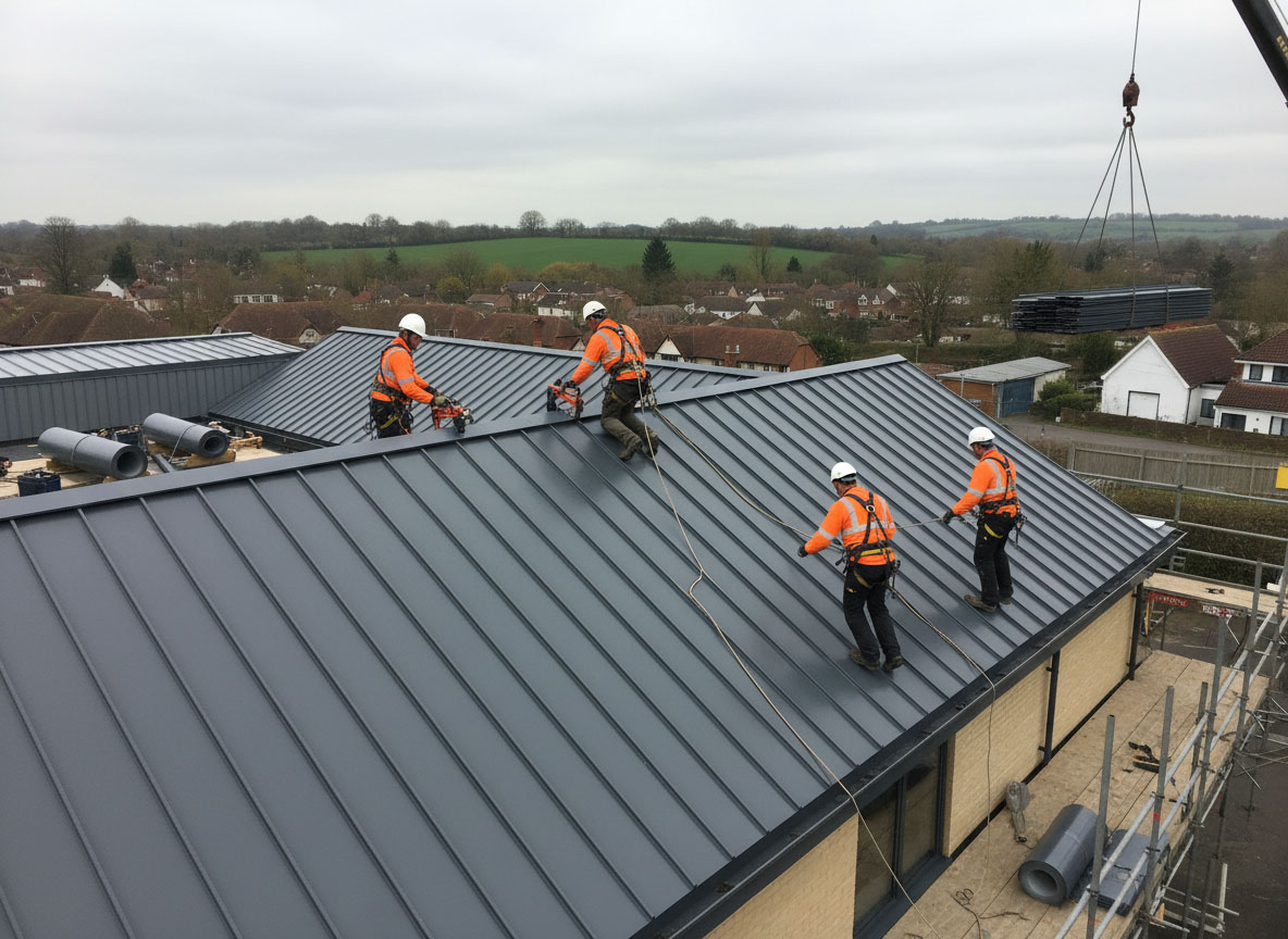 metal roofers tunbridge wells