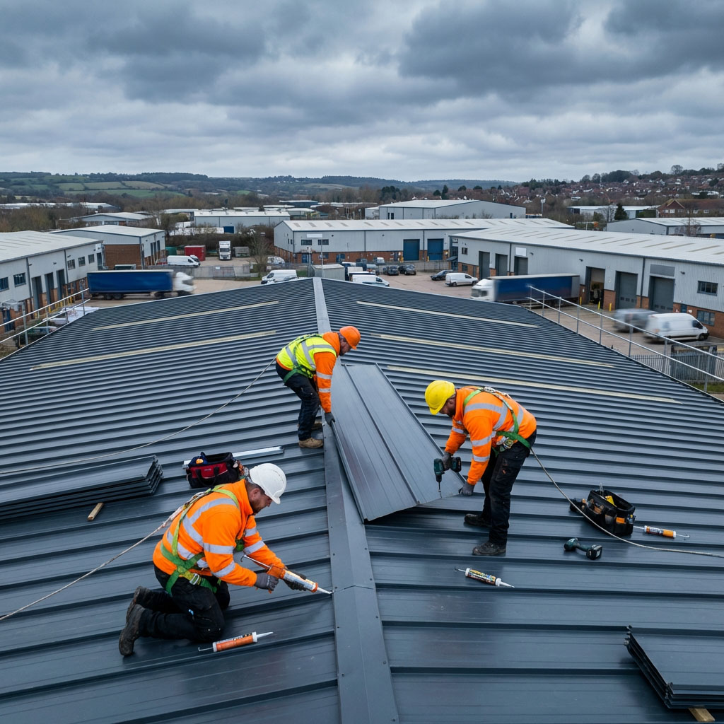 Commercial roof repairs Harrietsham