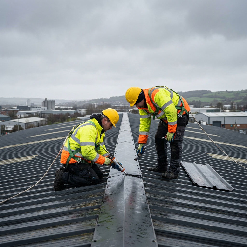 commercial roof repairs in Rochester