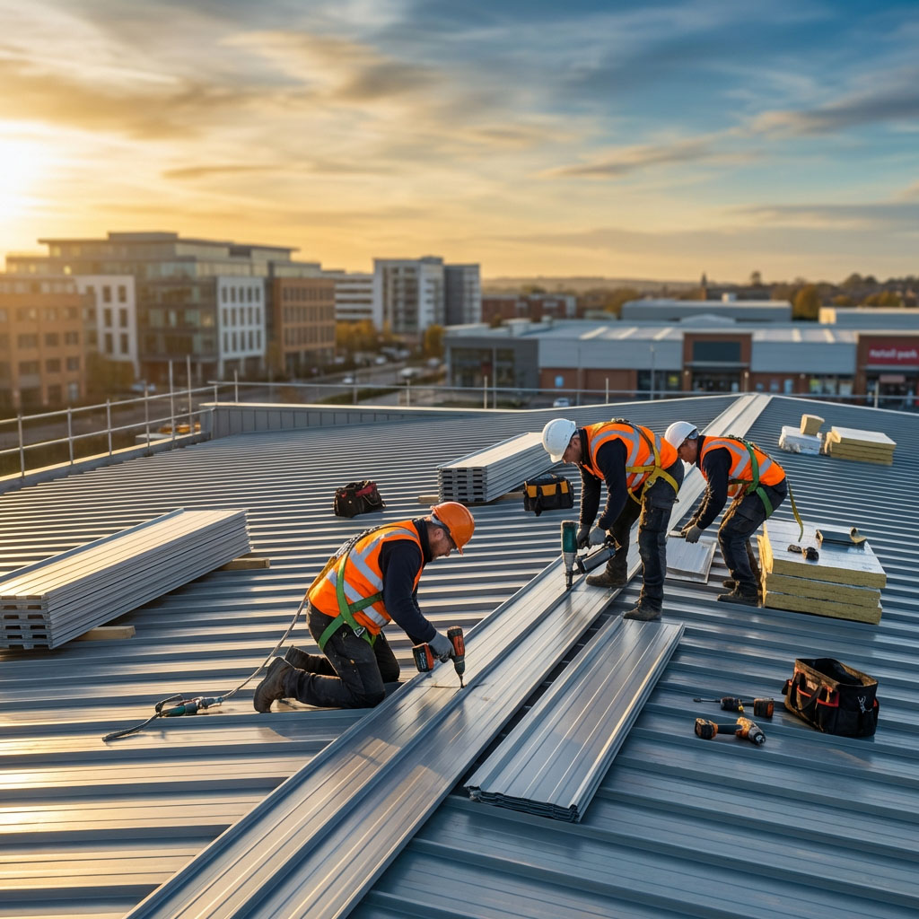 Commercial roof repairs Aylesford