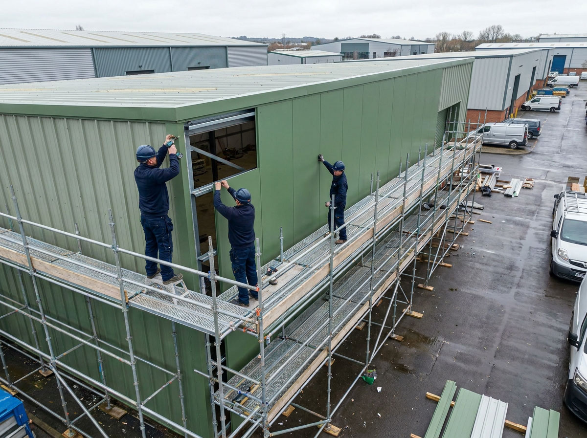 Industrial Cladding Contractors Pluckley